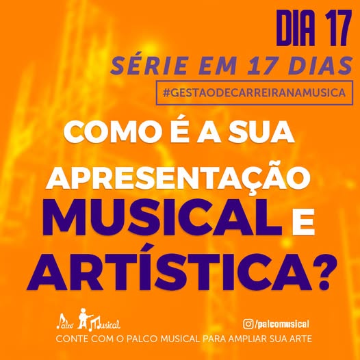 Como é a sua apresentação musical e artística?
